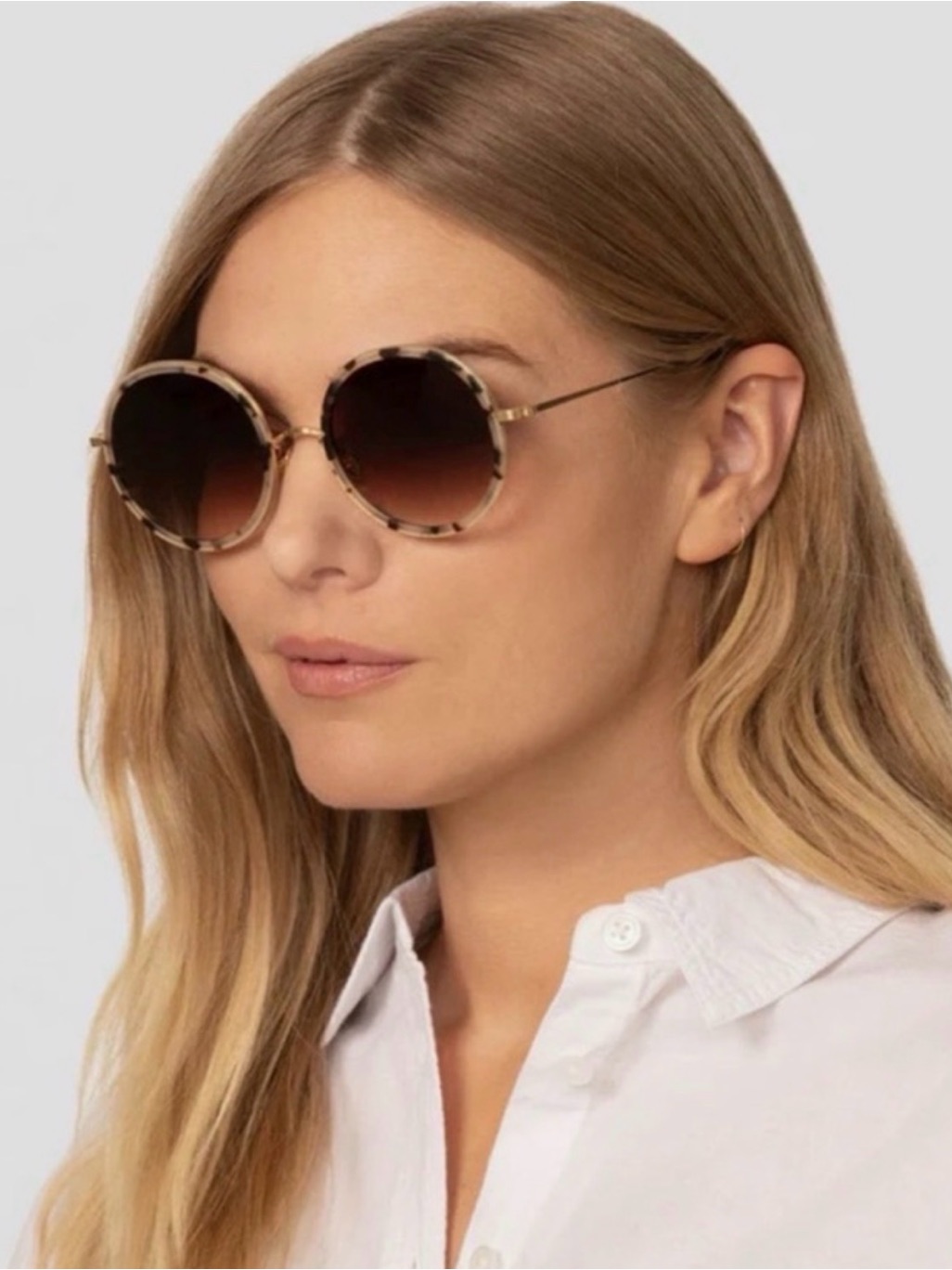 Krewe Luisa | 18k + Matte Oyster